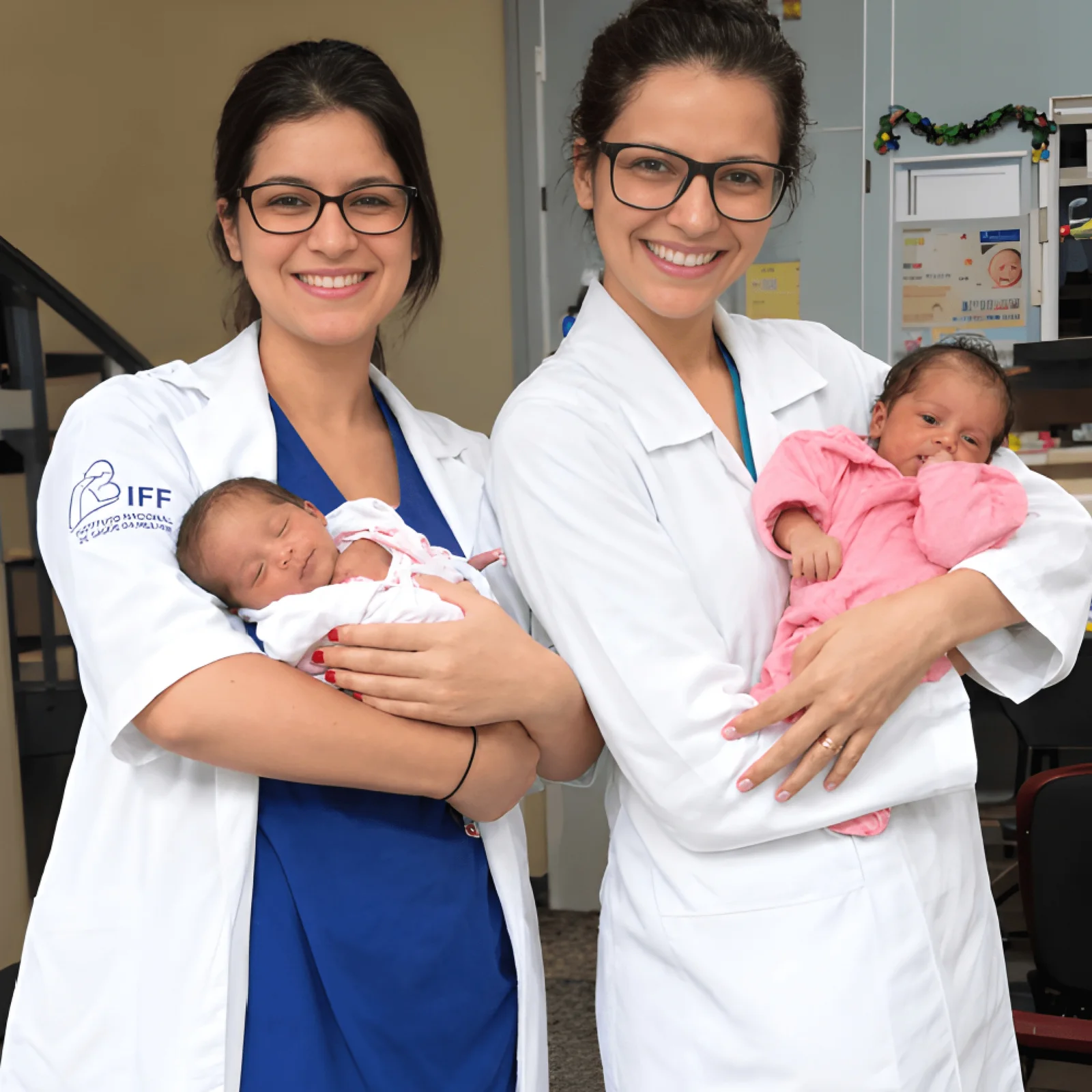 Alanna e Agatha as Gêmeas