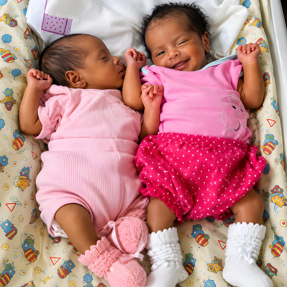 Alanna e Agatha as Gêmeas