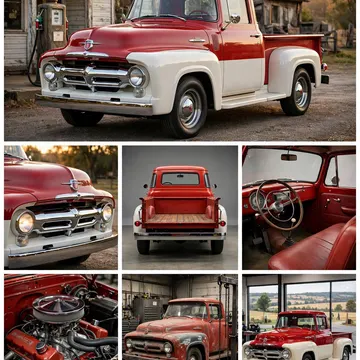 1956 Ford F-100 Pickup - Two-Tone Farm Truck Legend Reborn | Full Restoration Story
