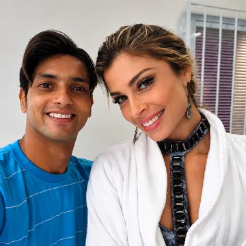 Romero Silva e Grazi Massafera na Globo