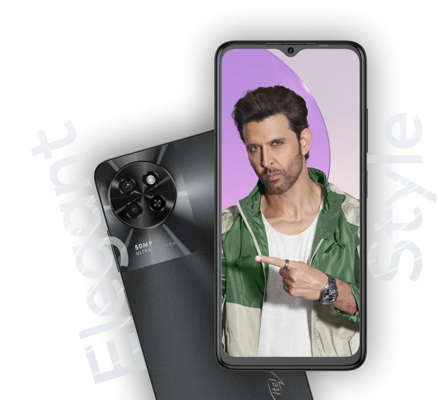 itel S23 – 50MP AI Camera & 16GB* RAM Smartphone