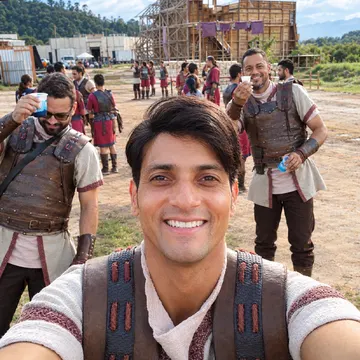 Romero Silva na Globo novela Reis