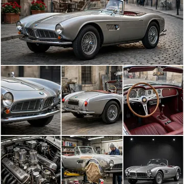 1957 BMW 507 Roadster - Silver Beauty Reborn | Full Restoration Story
