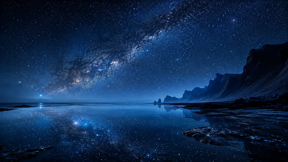 Ocean Under the Milky Way