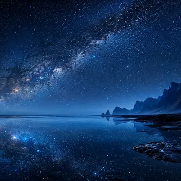 Ocean Under the Milky Way