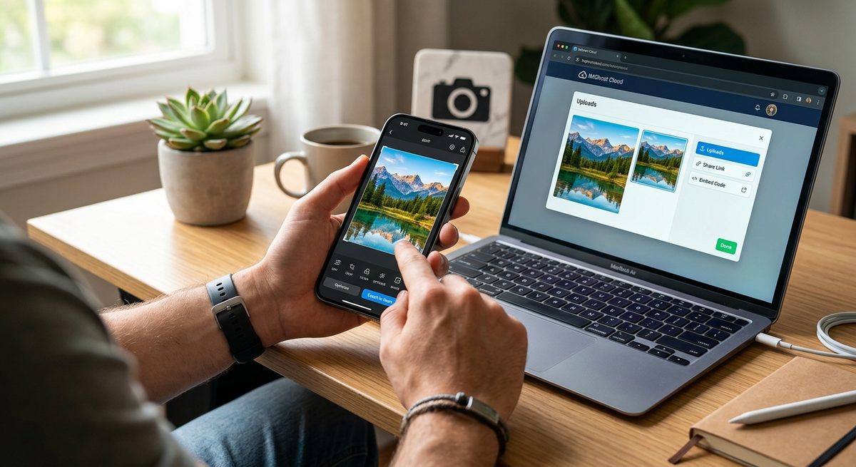 How to Prepare iPhone Photos for Image Hosting and Sharing Online