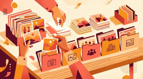 Organizing Uploads with Albums and Folders